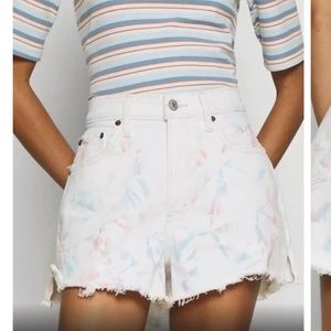 Abercrombie & Fitch cutoff denim shorts